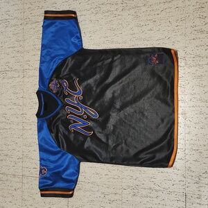 Fubu '05' City Series Collection NYC Jersey Vintage Black, Blue And Orange